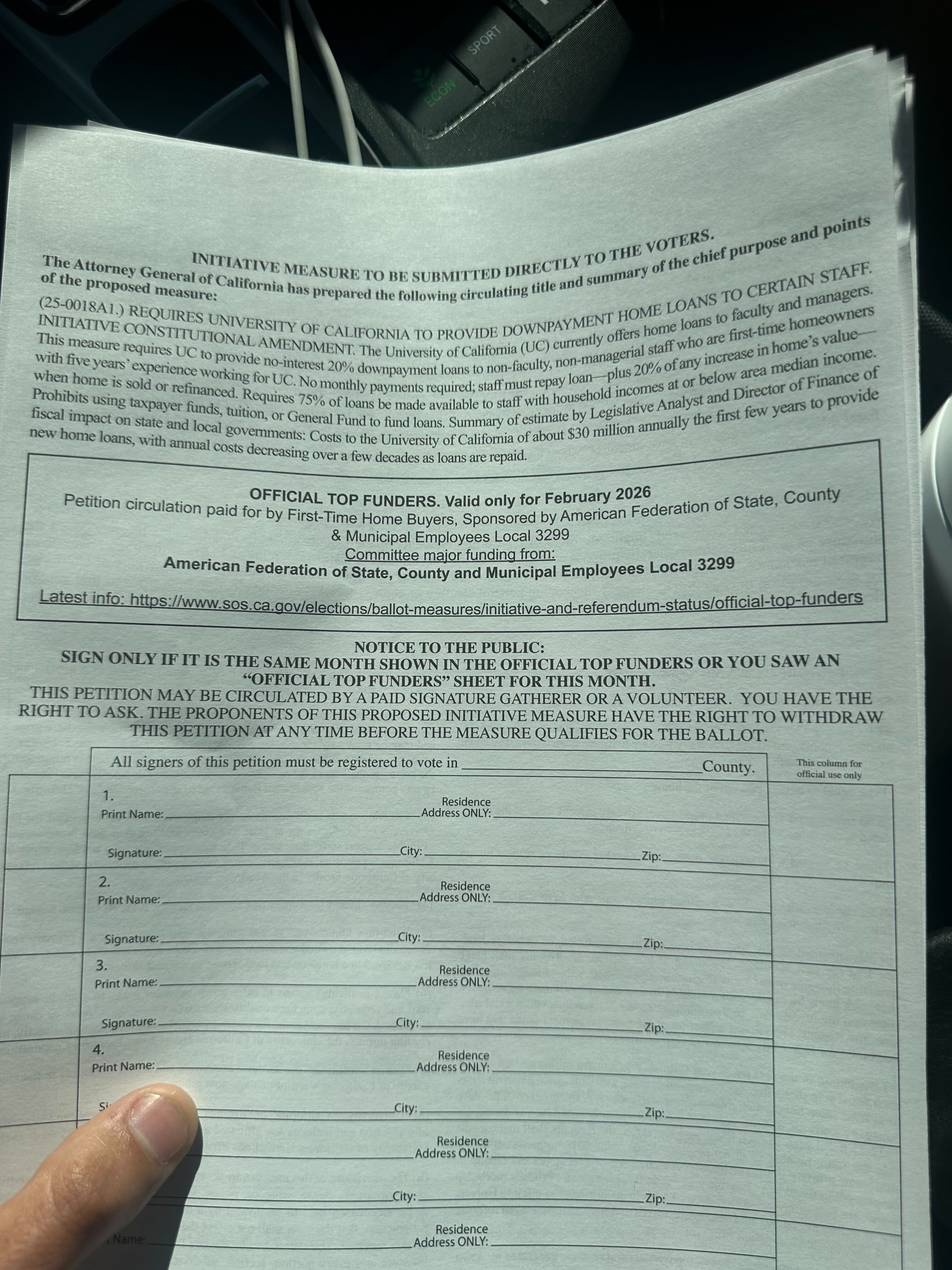 Petition 25-0018A1 document